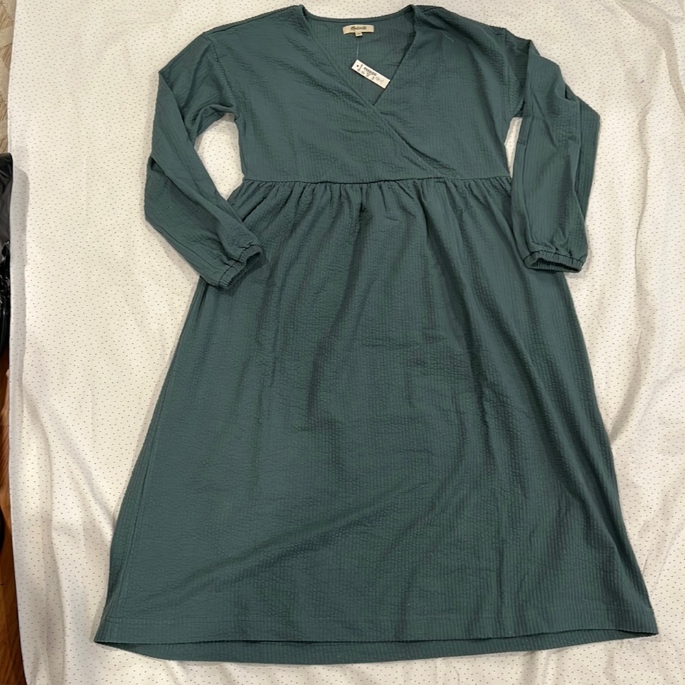 NWT Madewell mid-length cotton dress